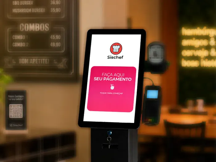 Totem de Checkout do Sischef