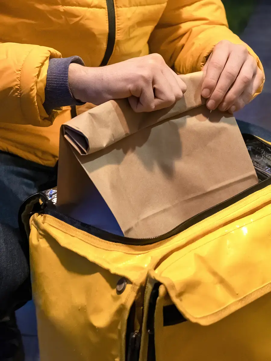 Rotina de delivery atendida pelo Sischef