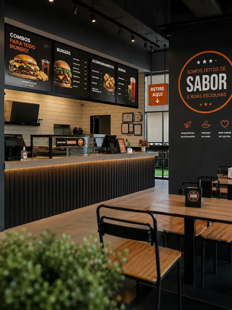 Rotina de franquias de alimentação atendida pelo Sischef