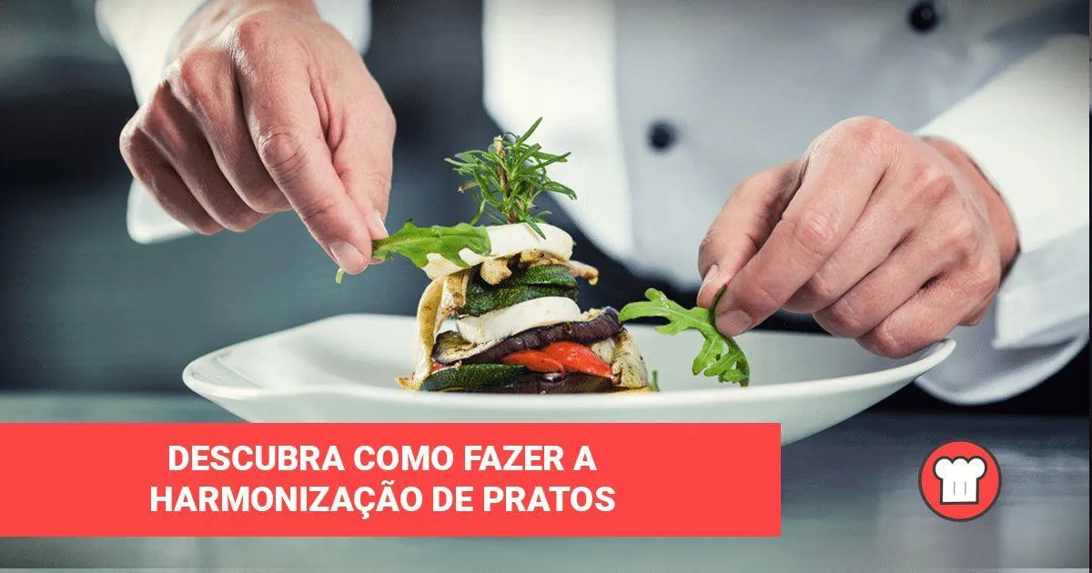 harmonização de pratos