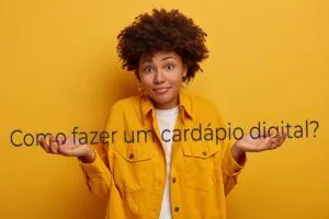 Como fazer um cardápio digital
