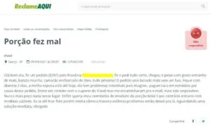 Reclamação cliente 2