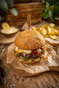 Imagem de hamburguer gourmet