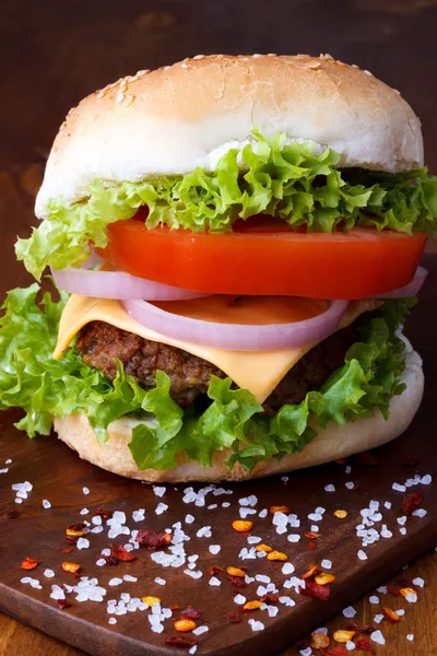 Imagem de hamburguer clássico