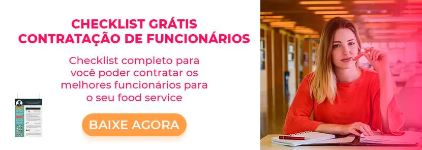 Banner para a contratação de funcionários