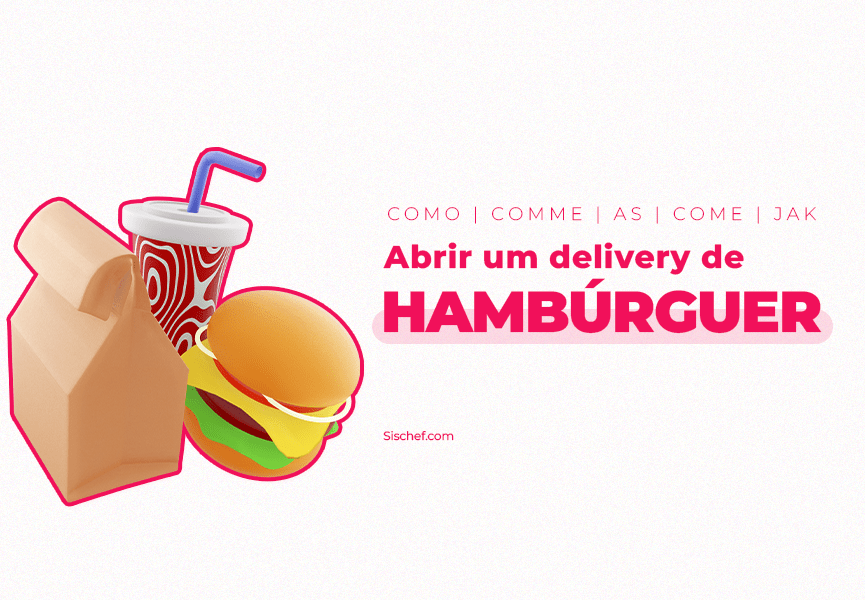 delivery de hambúrguer