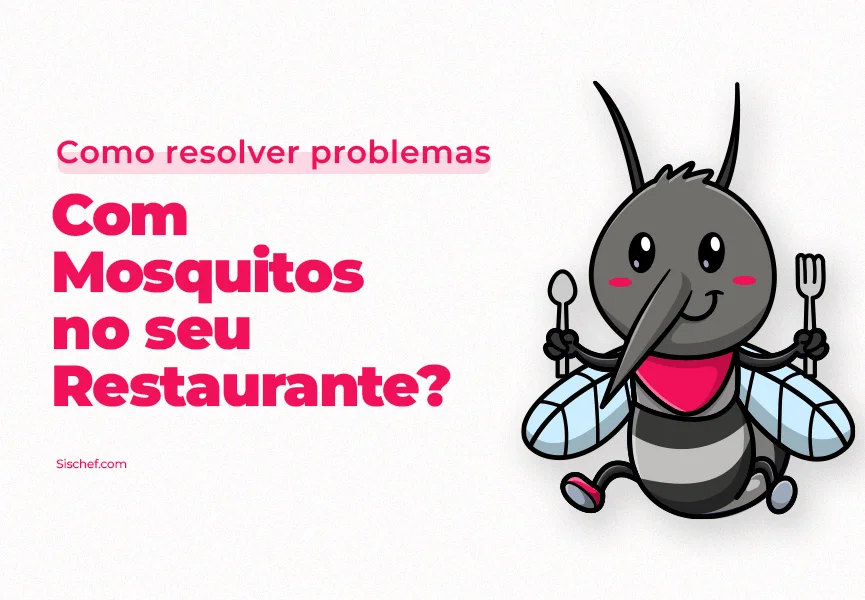 Solução para problemas com mosquitos no restaurante