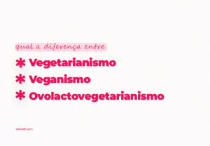Qual a diferenca entre vegetarianismo, veganismo e ovolactovegetarianismo